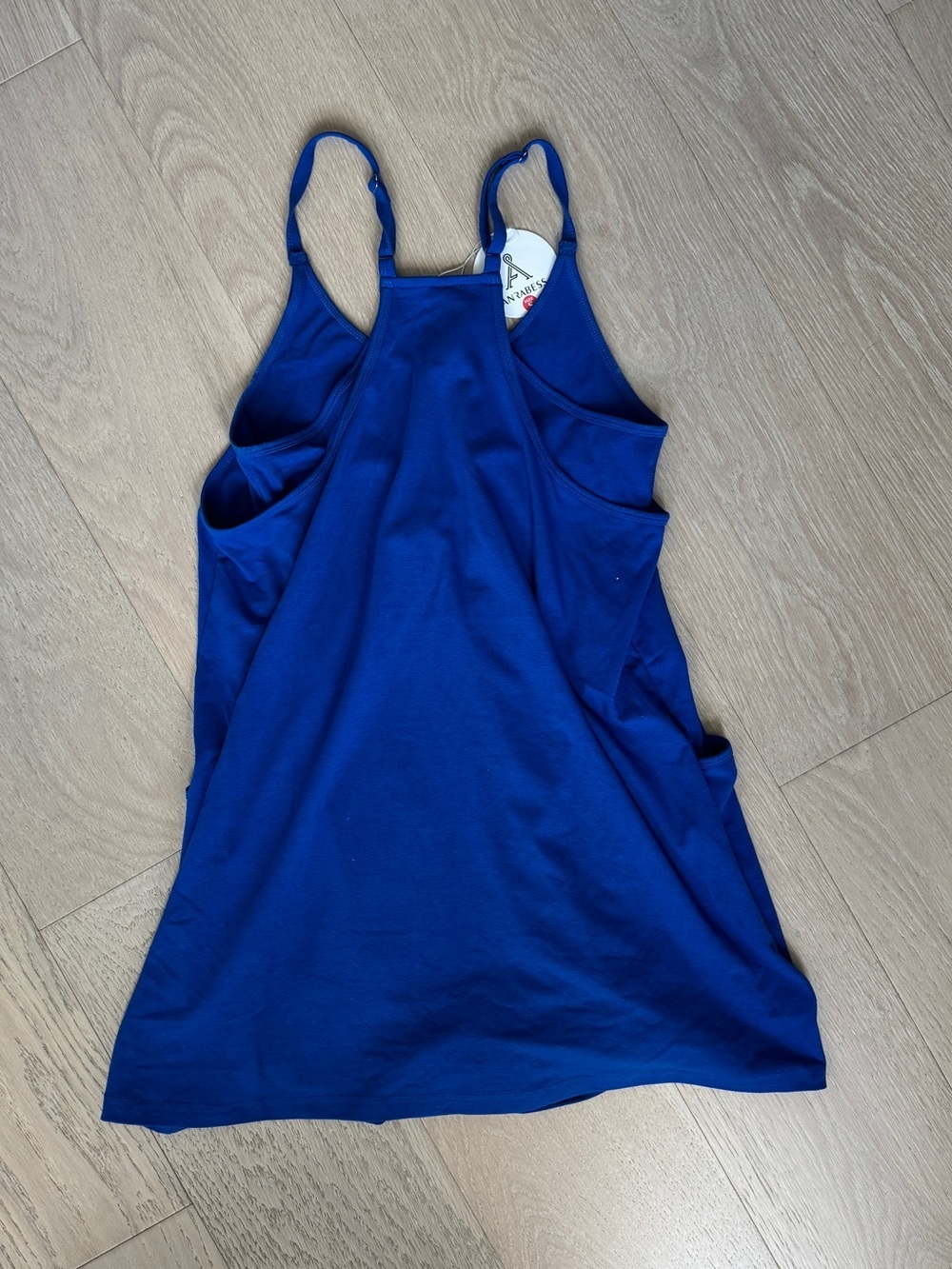 NWT Women’s Royal Blue Tank Dress with Pockets - Picture 5 of 5